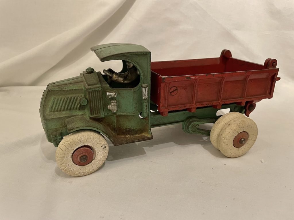 Hubley Cast Iron Mack Dump Truck – Emerald City Toys