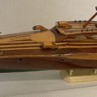 Incredible Streamlined Folk Art Cabin Cruiser