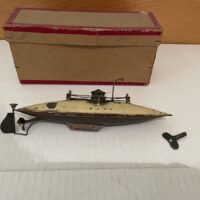 Prewar Carette Clockwork Submarine
