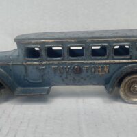 Kilgore Toy Town Cast Iron Bus