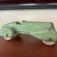 Wyandotte Pressed Steel Race Car Mint Green